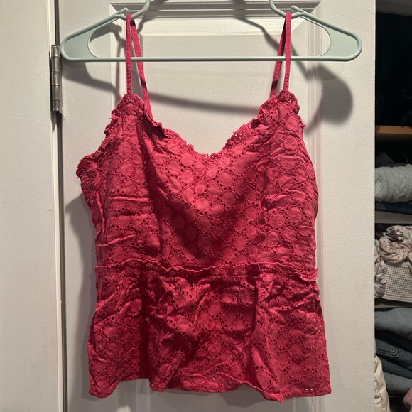 Pink Patterned Tank Top - Picture 2 of 4